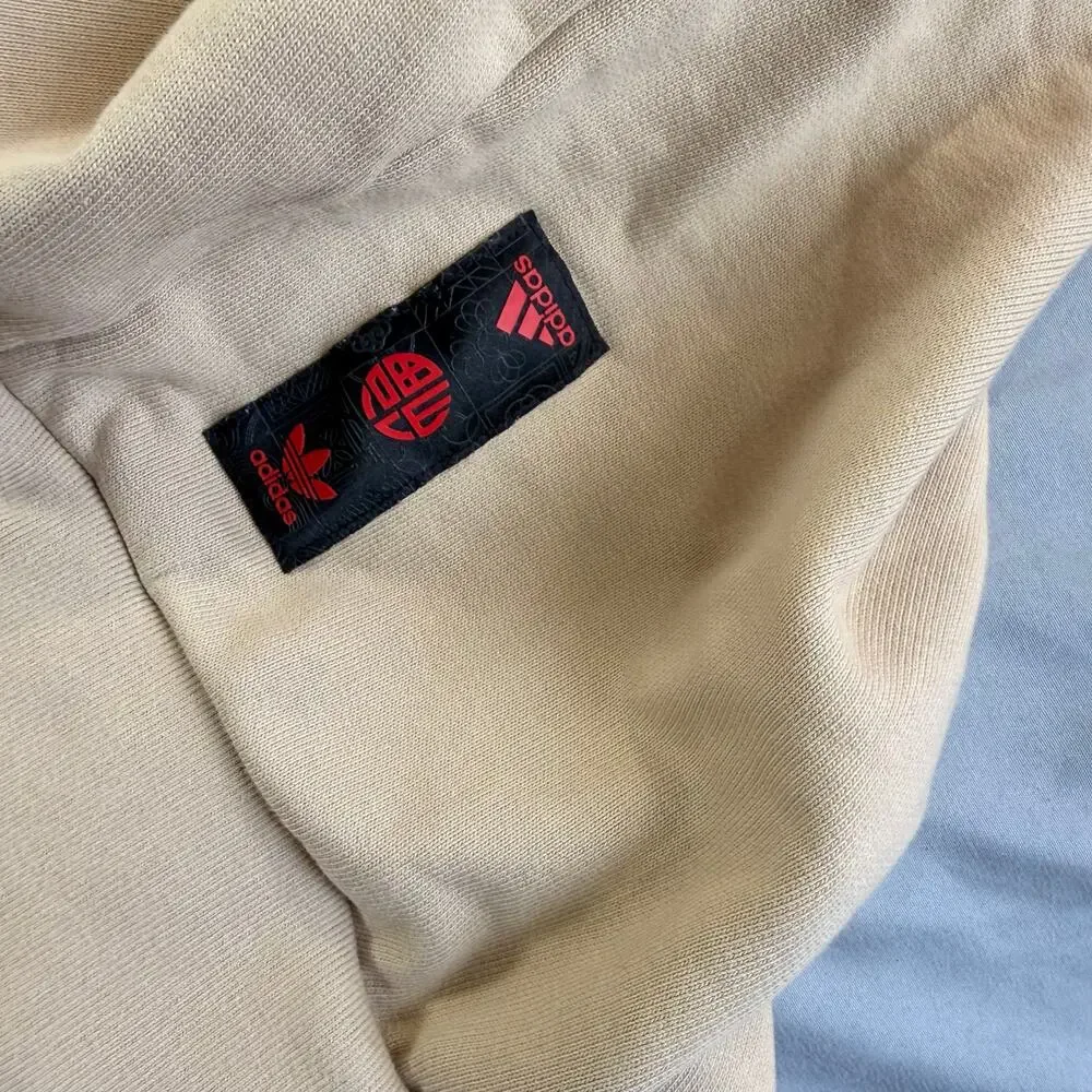 Adidas Heavy Weight Double hood hoodie Men's Large